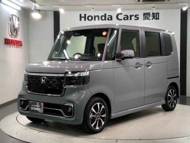 Ｎ－ＢＯＸカスタム コーディネートスタイル　ホンダセンシング　ナビ　Ｒカメラ　ＣＤ　ＤＶＤ　ＢＴオーディオ　音楽録音　ＴＶ　アルミ　ＬＥＤヘッド　フォグ　シートヒーター　クルコン　横滑り防止装置　障害物センサー　両側電動スライドドア　ＥＴＣ（46枚目）