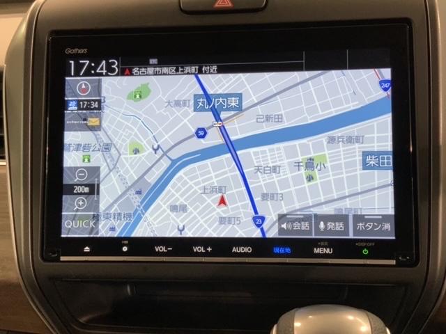 フリード Ｇ・ホンダセンシング　最長５年保証　ナビ　Ｒ席モニター　Ｒカメラ　ＣＤ　ＤＶＤ　ＢＴオーディオ　音楽録音　ＴＶ　ＬＥＤヘッド　シートヒ－タ－　クルコン　ドラレコ　ワンオーナー　禁煙　両側電動スライドドア　スマートキー（7枚目）