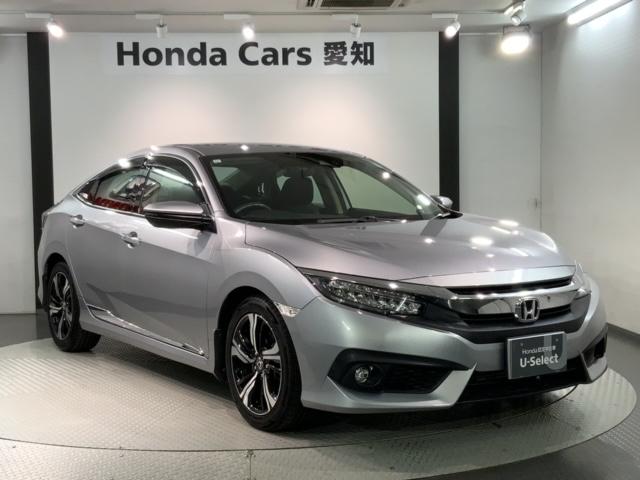 シビック セダン　ホンダセンシング　最長５年保証　ナビ　Ｒカメラ　ＣＤ　ＤＶＤ　ＢＴオーディオ　音楽録音　ＴＶ　アルミ　ＬＥＤヘッド　フォグ　シートヒーター　パワーシート　ワンオーナー　スマートキー　イモビライザー（52枚目）