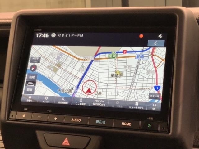 Ｎ－ＶＡＮ ファン・ターボ　ホンダセンシング　新車保証継承　禁煙　当社デモカー　ナビ　Ｒカメラ　ＢＴオーディオ　ＴＶ　ＬＥＤヘッド　フォグ　両側スライドドア　クルコン　スマートキー　イモビライザー　障害物センサー　ＥＴＣ（6枚目）