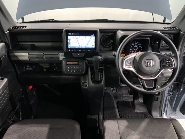 Ｎ－ＶＡＮ ファン・ターボ　ホンダセンシング　新車保証継承　禁煙　当社デモカー　ナビ　Ｒカメラ　ＢＴオーディオ　ＴＶ　ＬＥＤヘッド　フォグ　両側スライドドア　クルコン　スマートキー　イモビライザー　障害物センサー　ＥＴＣ（9枚目）