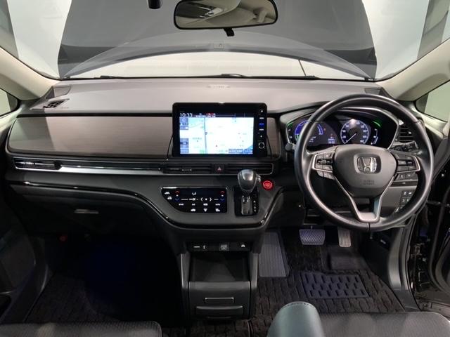 オデッセイハイブリッド ｅ：ＨＥＶアブソルート・ＥＸ　ホンダセンシング　最長５年保証　ナビ　マルチビュカメラ　ＢＴオーディオ　ＣＤ　ＤＶＤ　ＴＶ　アルミ　ＬＥＤヘッド　フォグ　シートヒーター　パワーシート　ドラレコ　ワンオーナー　禁煙　障害物センサー（9枚目）