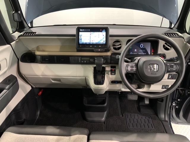 Ｎ－ＢＯＸ ベースグレード　ホンダセンシング　新車保証継承　禁煙　当社デモカー　ナビ　Ｒカメラ　ＢＴオーディオ　ＴＶ　サイド＋カーテンエアバック　ＬＥＤヘッド　クルコン　スマートキー　左側電動スライドドア　障害物センサー　ＥＴＣ（9枚目）