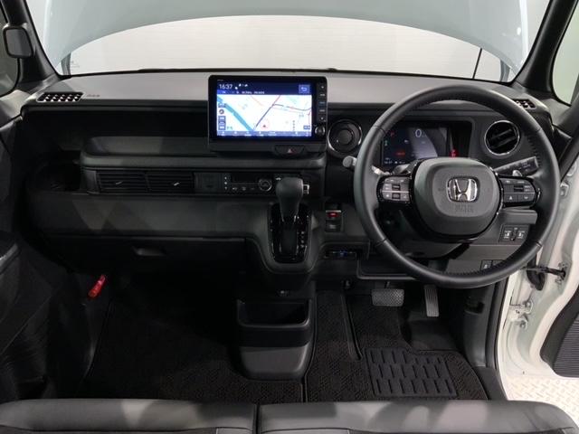 N-BOXカスタム ターボ ホンダセンシング 新車保証継承 禁煙 当社デモカー ナビ CD DVD BTオーディオ Rカメラ TV アルミ LEDヘッド シートヒ-タ- クルコン 障害物センサー 両側電動スライドドア ETC(9枚目)