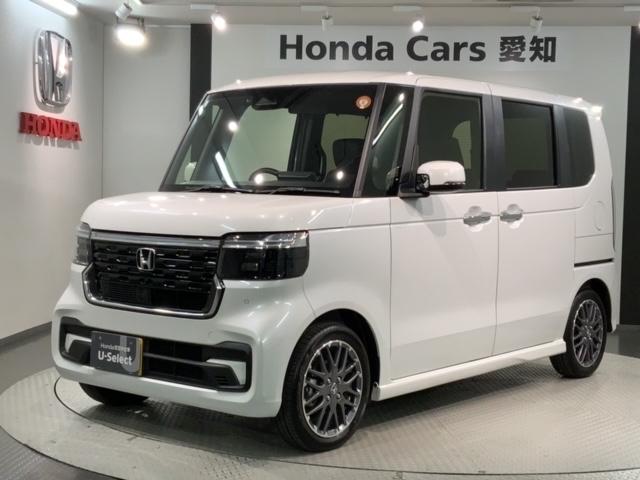 N-BOXカスタム ターボ ホンダセンシング 新車保証継承 禁煙 当社デモカー ナビ CD DVD BTオーディオ Rカメラ TV アルミ LEDヘッド シートヒ-タ- クルコン 障害物センサー 両側電動スライドドア ETC(46枚目)
