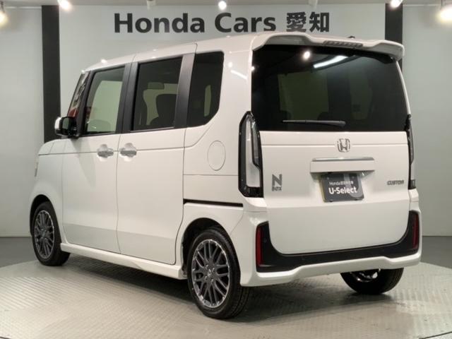 N-BOXカスタム ターボ ホンダセンシング 新車保証継承 禁煙 当社デモカー ナビ CD DVD BTオーディオ Rカメラ TV アルミ LEDヘッド シートヒ-タ- クルコン 障害物センサー 両側電動スライドドア ETC(48枚目)