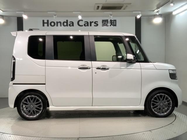 N-BOXカスタム ターボ ホンダセンシング 新車保証継承 禁煙 当社デモカー ナビ CD DVD BTオーディオ Rカメラ TV アルミ LEDヘッド シートヒ-タ- クルコン 障害物センサー 両側電動スライドドア ETC(51枚目)