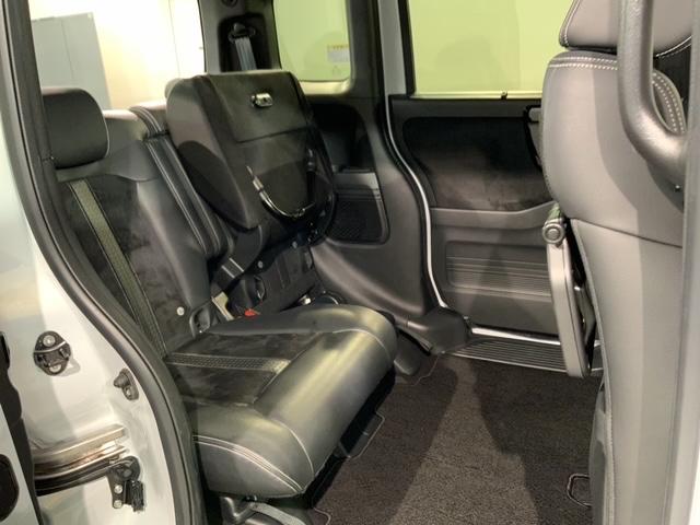 N-BOXカスタム Lターボ ホンダセンシング 最長5年保証 ナビ Rカメラ CD DVD BTオーディオ TV アルミ LEDヘッド フォグ シートヒーター クルコン ドラレコ ワンオーナー 障害物センサー 禁煙 両側電動ドア(36枚目)