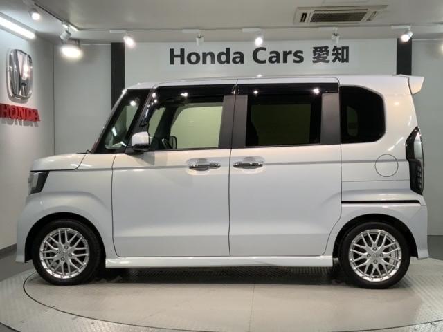 N-BOXカスタム Lターボ ホンダセンシング 最長5年保証 ナビ Rカメラ CD DVD BTオーディオ TV アルミ LEDヘッド フォグ シートヒーター クルコン ドラレコ ワンオーナー 障害物センサー 禁煙 両側電動ドア(47枚目)