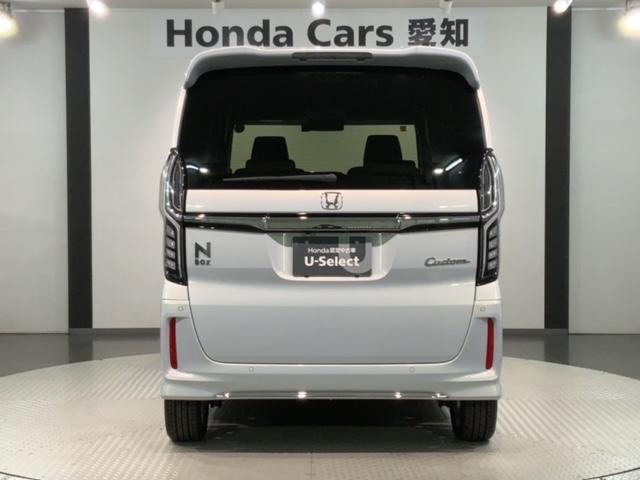 N-BOXカスタム Lターボ ホンダセンシング 最長5年保証 ナビ Rカメラ CD DVD BTオーディオ TV アルミ LEDヘッド フォグ シートヒーター クルコン ドラレコ ワンオーナー 障害物センサー 禁煙 両側電動ドア(49枚目)