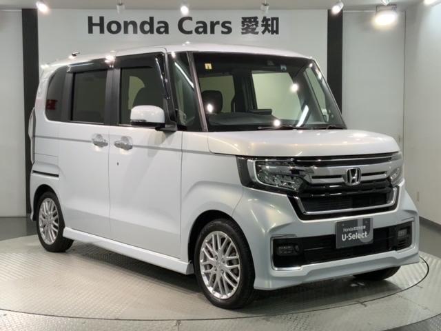 N-BOXカスタム Lターボ ホンダセンシング 最長5年保証 ナビ Rカメラ CD DVD BTオーディオ TV アルミ LEDヘッド フォグ シートヒーター クルコン ドラレコ ワンオーナー 障害物センサー 禁煙 両側電動ドア(52枚目)
