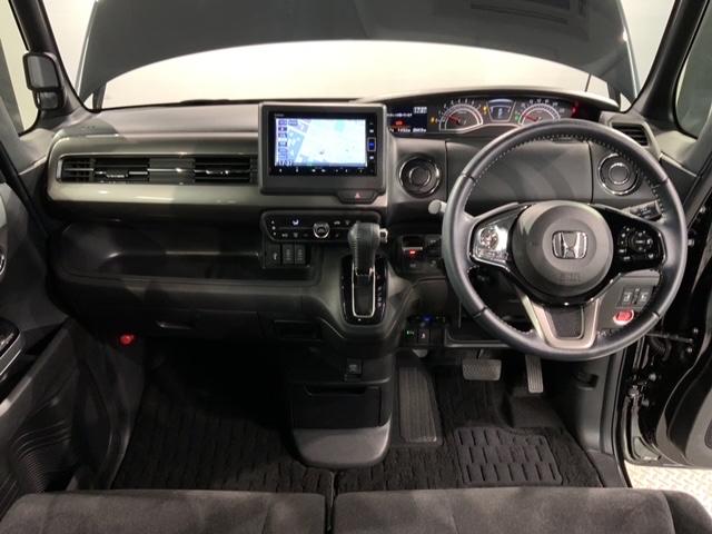 N-BOXカスタム L スタイル+ブラック ホンダセンシング 最長5年保証 ナビ Rカメラ CD DVD BTオーディオ TV アルミ LEDヘッド フォグ シートヒーター クルコン ドラレコ ワンオーナー 禁煙 障害物センサー 両側電動ドア(9枚目)