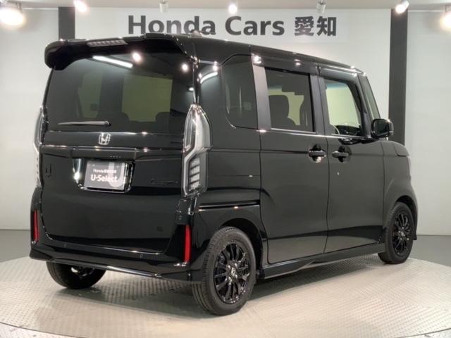 N-BOXカスタム L スタイル+ブラック ホンダセンシング 最長5年保証 ナビ Rカメラ CD DVD BTオーディオ TV アルミ LEDヘッド フォグ シートヒーター クルコン ドラレコ ワンオーナー 禁煙 障害物センサー 両側電動ドア(50枚目)