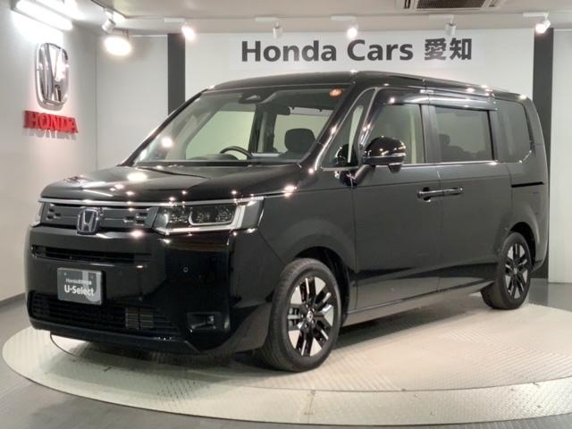 ステップワゴン e:HEVエアー ホンダセンシング ナビ Rカメラ CD DVD BTオーディオ 音楽録音 TV サイド+カーテンエアバック アルミ LEDヘッド クルコン ワンオーナー 禁煙 障害物センサー 両側電動スライドドア(46枚目)