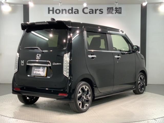 N-WGNカスタム L・ターボホンダセンシング 最長5年保証 ナビ Rカメラ CD DVD BTオーディオ TV アルミ LEDヘッド フォグ シートヒーター クルコン スマートキー ドラレコ ワンオーナー 障害物センサー 禁煙 横滑り防止装置(50枚目)