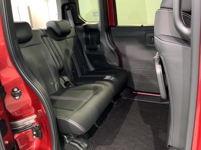 N-BOXカスタム コーディネートスタイル ホンダセンシング 新車保証継承 禁煙 当社デモカー ナビ Rカメラ CD DVD BTオーディオ 音楽録音 TV アルミ LEDヘッド シートヒーター クルコン 障害物センサー 両側電動スライドドア(18枚目)