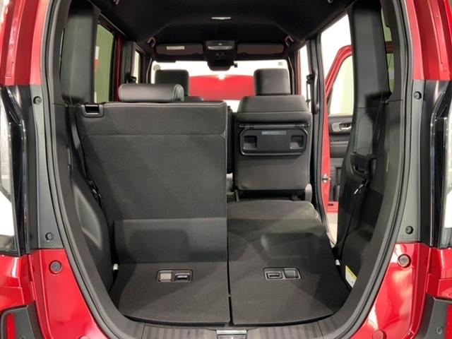 N-BOXカスタム コーディネートスタイル ホンダセンシング 新車保証継承 禁煙 当社デモカー ナビ Rカメラ CD DVD BTオーディオ 音楽録音 TV アルミ LEDヘッド シートヒーター クルコン 障害物センサー 両側電動スライドドア(36枚目)