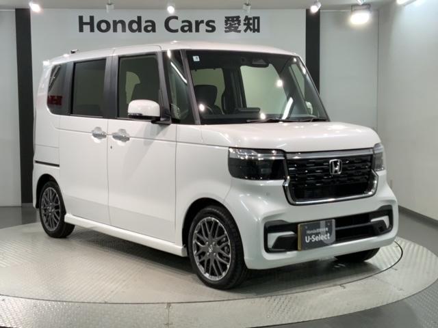 Ｎ－ＢＯＸカスタム ターボ　ホンダセンシング　新車保証継承　禁煙　当社デモカー　ナビ　Ｒカメラ　ＣＤ　ＤＶＤ　ＢＴオーディオ　音楽録音　ＴＶ　サイド＋カーテンエアバック　アルミ　ＬＥＤヘッド　シートヒーター　障害物センサー（52枚目）