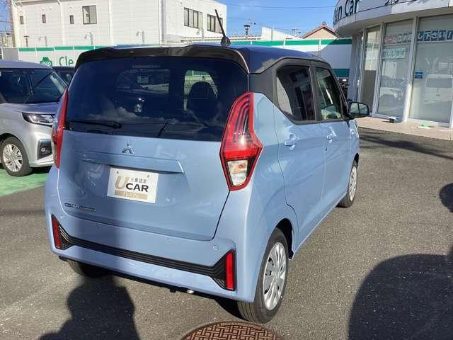 ｅＫワゴン Ｇ　純正ナビ　地デジＴＶ　バックカメラ　禁煙　衝突軽減ブレーキ　前席シートヒーター　フルセグＴＶ　クリアランスソナー　ナビＴＶ　スマートキー　アイドリングストップ　バックカメラ　オートエアコン　寒冷地仕様（2枚目）