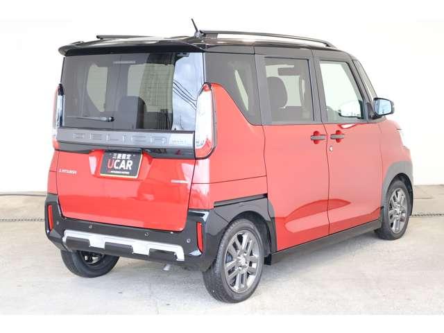 デリカミニ Ｔ　プレミアム　純正ナビ　地デジＴＶ　全方位カメラ　フルセグＴＶ　ＬＥＤランプ　クルコン　キーレスエントリー　ＡＢＳ　禁煙　エアバッグ　パワステ　ベンチシート　オートエアコン　ターボ車　フロントカメラ　バックカメラ（2枚目）