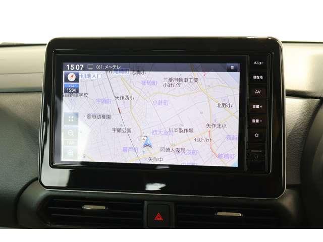 デリカミニ Ｔ　プレミアム　純正ナビ　地デジＴＶ　全方位カメラ　フルセグＴＶ　ＬＥＤランプ　クルコン　キーレスエントリー　ＡＢＳ　禁煙　エアバッグ　パワステ　ベンチシート　オートエアコン　ターボ車　フロントカメラ　バックカメラ（6枚目）