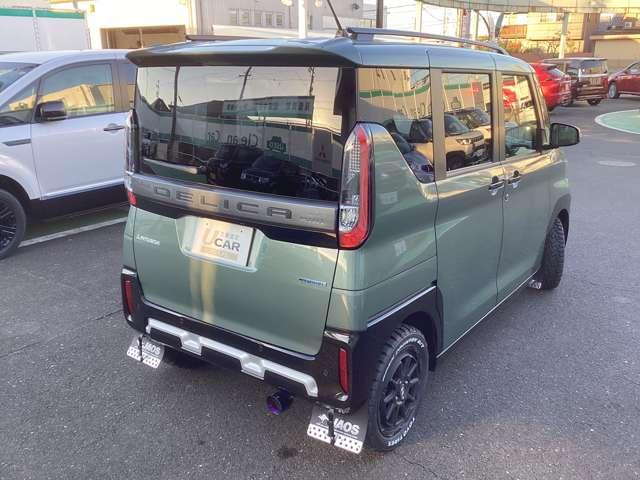 デリカミニ Ｔ　プレミアム　９型ナビ・フルセグＴＶ・全周囲カメラ　衝突軽減装置　ターボエンジン　禁煙　ワンオーナー車　記録簿付　ナビＴＶ　寒冷地　パワステ　フルタイム４ＷＤ　エアバッグ　ＬＥＤヘッド　ＥＳＣ　サイドカメラ　ＡＢＳ（2枚目）