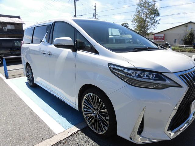 アルファード ２．５Ｓ　Ｃパッケージ　前期用ＬＭボディーキット　社外スフアリングハンドル（レクサス純正エアーバック）両側Ｐスライドドア　Ｐバックドア　フリップダウンモニター　ＥＴＣ　プリクラッシュセーフティシステム　２１ＡＷ（2枚目）