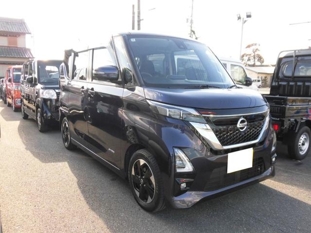 ルークス ハイウェイスター　Ｘ　プロパイロットエディション　衝突軽減ブレーキ　衝突安全ボディ　横滑り防止機能　コーナーソナー　ＬＥＤヘッドライト　フロントカメラ　スマートキー　ハイビームアシスト　ＥＴＣ　オートライト　バックカメラ　ベンチＳ　パノラマモニター（3枚目）