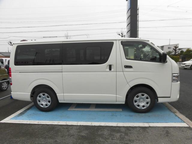 ハイエースバン ＤＸ　登録済未使用車　ＥＴＣ　オートライト　キーレスエントリー（4枚目）