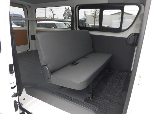 ハイエースバン ＤＸ　登録済未使用車　ＥＴＣ　オートライト　キーレスエントリー（22枚目）