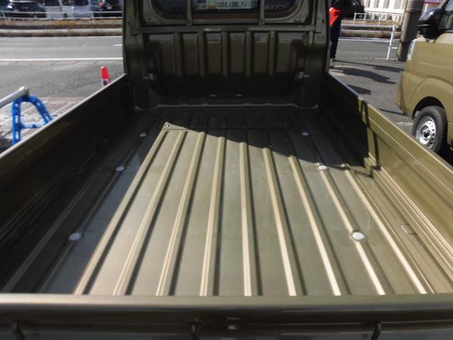 ハイゼットトラック ハイルーフ　届出済未使用車　デジタルインナーミラー　切替式４ＷＤ　マニュアルエアコン　アイドリングストップ　衝突被害軽減システム（23枚目）