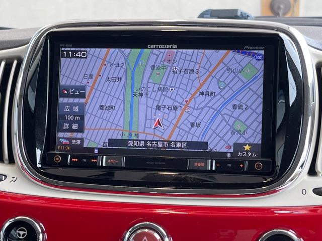 ５００ １．２　ポップ　後期型　カロッツェリア製ＳＤナビ　フルセグＴＶ　Ｂｌｕｅｔｏｏｔｈ再生　禁煙車　ＥＴＣ　走行モードセレクト　マニュアルモード付　ＵＳＢ端子　ＡＵＸ（4枚目）