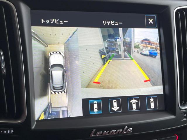 レヴァンテ グランスポーツ　左Ｈ　４ＷＤ　パノラマサンルーフ　オプション２１インチアルミ　全周囲カメラ　赤革シート　純正ナビ　アップルカープレイ　前席シートヒーター　前席パワーシート　電動リアゲート　エアサスペンション　禁煙車（47枚目）