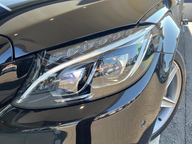 Cクラスステーションワゴン C200 ステーションワゴン スポーツ レーダーセーフティパッケージ 黒革シート シートヒーター アダプティブクルコン ブラインドスポットアシスト ヘッドアップディスプレイ エアサス 純正ナビ バックカメラ パワーバックドア 禁煙 ETC(13枚目)