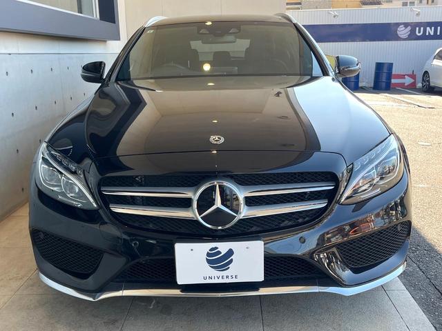 Cクラスステーションワゴン C200 ステーションワゴン スポーツ レーダーセーフティパッケージ 黒革シート シートヒーター アダプティブクルコン ブラインドスポットアシスト ヘッドアップディスプレイ エアサス 純正ナビ バックカメラ パワーバックドア 禁煙 ETC(15枚目)