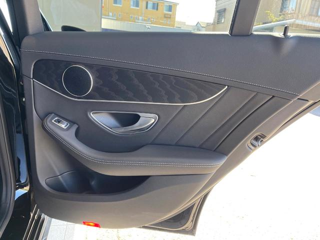 Cクラスステーションワゴン C200 ステーションワゴン スポーツ レーダーセーフティパッケージ 黒革シート シートヒーター アダプティブクルコン ブラインドスポットアシスト ヘッドアップディスプレイ エアサス 純正ナビ バックカメラ パワーバックドア 禁煙 ETC(48枚目)