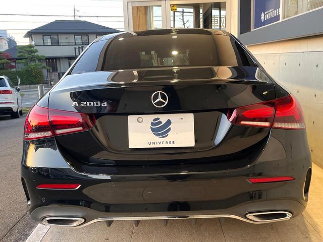 Ａクラスセダン Ａ２００ｄセダンＡＭＧレザエクスクルーシブパッケージ　パノラミックスライディングルーフ　アドバンスドパッケージ　赤黒革シート　純正ナビ　フルセグ　全周囲カメラ　シートヒーター　アダプティブクルコン　ブラインドスポットアシスト　純正１８インチＡＷ　禁煙車（16枚目）
