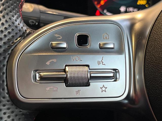 Ａクラスセダン Ａ２００ｄセダンＡＭＧレザエクスクルーシブパッケージ　パノラミックスライディングルーフ　アドバンスドパッケージ　赤黒革シート　純正ナビ　フルセグ　全周囲カメラ　シートヒーター　アダプティブクルコン　ブラインドスポットアシスト　純正１８インチＡＷ　禁煙車（27枚目）