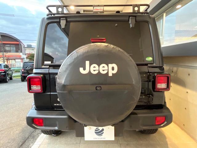 ジープ・ラングラーアンリミテッド スポーツ　１オーナー　禁煙車　ディスプレイオーディオ　ＡｐｐｐｌｅＣａｒＰｌａｙ　バックカメラ　Ｂｌｕｅｔｏｏｔｈ　クルーズコントロール　バックソナー　デュアルオートエアコン　スマートキー　革巻きハンドル（17枚目）