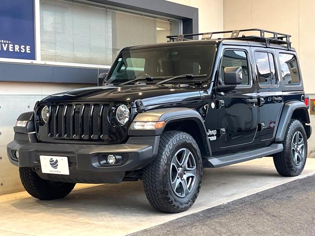 ジープ・ラングラーアンリミテッド スポーツ　１オーナー　禁煙車　ディスプレイオーディオ　ＡｐｐｐｌｅＣａｒＰｌａｙ　バックカメラ　Ｂｌｕｅｔｏｏｔｈ　クルーズコントロール　バックソナー　デュアルオートエアコン　スマートキー　革巻きハンドル（22枚目）