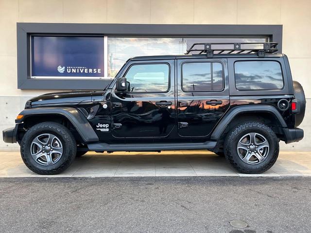 ジープ・ラングラーアンリミテッド スポーツ　１オーナー　禁煙車　ディスプレイオーディオ　ＡｐｐｐｌｅＣａｒＰｌａｙ　バックカメラ　Ｂｌｕｅｔｏｏｔｈ　クルーズコントロール　バックソナー　デュアルオートエアコン　スマートキー　革巻きハンドル（24枚目）