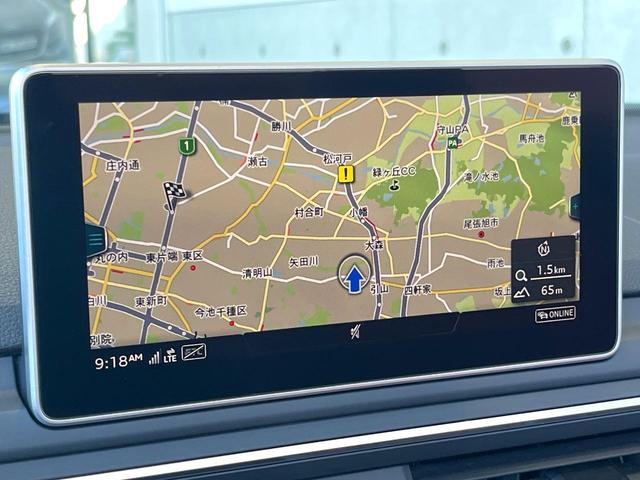 Ｓ５カブリオレ ベースグレード　レザーパッケージ　バーチャルコックピット　Ｂａｎｇ／Ｏｌｕｆｓｅｎ　赤黒革シート　アダプティブクルコン　ブラインドスポットアシスト　純正ナビ　バックカメラ　シートヒーター　オートホールド　禁煙車（39枚目）