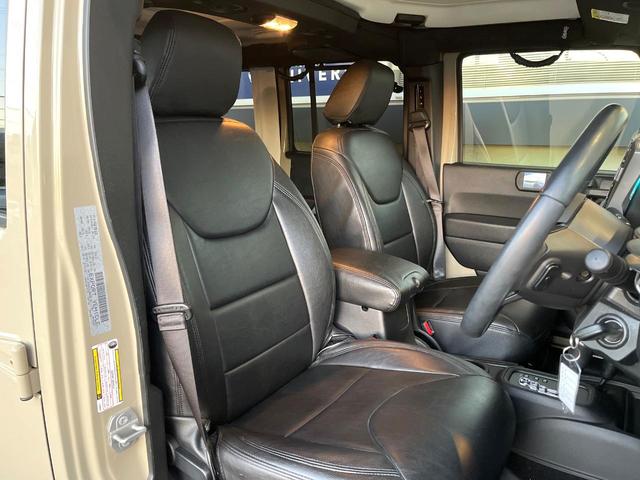 ジープ・ラングラーアンリミテッド サハラ 黒革シート ALPINE製BIGX9型ナビ バックカメラ フルセグ Bluetooh クルーズコントロール オートライト ALPINEオーディオシステム 純正18インチAW ダウンヒルアシスト 禁煙車(8枚目)