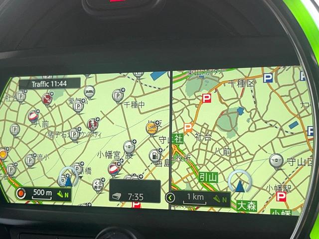 ＭＩＮＩ クーパーＳ　クラブマン　クロスパンチ入革シートセット　ペッパーＰＫＧ　純正１８インチＡＷ　ＬＥＤヘッドライト　純正ナビ　リアビューカメラ　禁煙車　ＥＴＣ　クルーズコントロール　コンフォートアクセス　前席シートヒーター（4枚目）