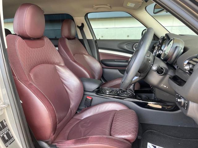 ＭＩＮＩ クーパーＳ　クラブマン　クロスパンチ入革シートセット　ペッパーＰＫＧ　純正１８インチＡＷ　ＬＥＤヘッドライト　純正ナビ　リアビューカメラ　禁煙車　ＥＴＣ　クルーズコントロール　コンフォートアクセス　前席シートヒーター（9枚目）