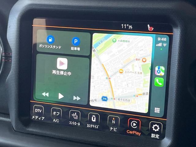 ジープ・ラングラーアンリミテッド ルビコン リーコン 100台限定車 1オーナー 禁煙 カープレイ 純正ナビ フルセグ バック/フロント/サイドカメラ Bluetooth アダプティブクルコン 黒革シート シートヒーター LEDヘッドライト スマートキー(4枚目)