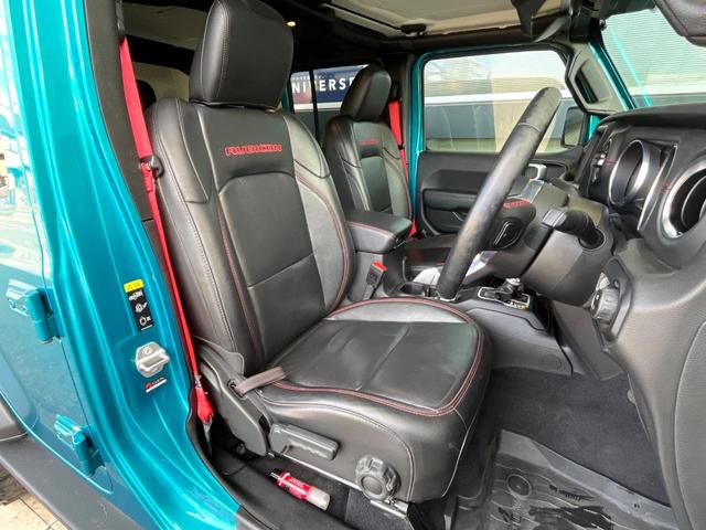 ジープ・ラングラーアンリミテッド ルビコン リーコン 100台限定車 1オーナー 禁煙 カープレイ 純正ナビ フルセグ バック/フロント/サイドカメラ Bluetooth アダプティブクルコン 黒革シート シートヒーター LEDヘッドライト スマートキー(8枚目)