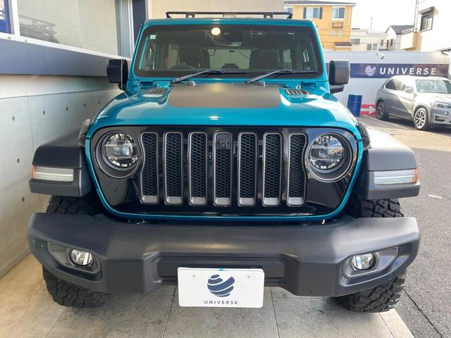 ジープ・ラングラーアンリミテッド ルビコン リーコン 100台限定車 1オーナー 禁煙 カープレイ 純正ナビ フルセグ バック/フロント/サイドカメラ Bluetooth アダプティブクルコン 黒革シート シートヒーター LEDヘッドライト スマートキー(14枚目)