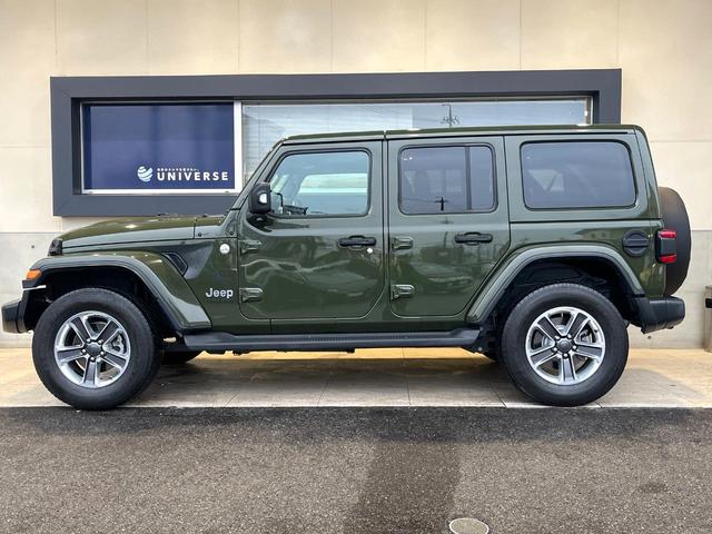 ジープ・ラングラーアンリミテッド サハラ・サージグリーン　２００台限定車　１オーナー　禁煙車　純正ナビ　バックカメラ　カープレイ　アダプティブクルコン　ブラインドスポットアシスト　シートヒーター　ステアリングヒーター　ＬＥＤヘッドライト　ＡＬＰＩＮＥ　ＥＴＣ（60枚目）