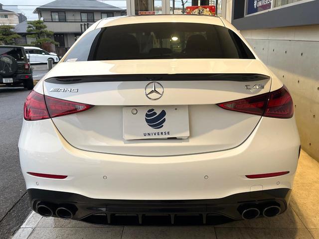 Ｃクラス Ｃ４３　４マチック　パノラミックスライディングルーフ　１オーナー　禁煙車　レーダーセーフティーＰＫＧ　純正ナビ　全周囲カメラ　黒革　Ｂｕｒｍｅｓｔｅｒサウンド　デジタルコックピット　ヘッドアップディスプレイ　パドルシフト（17枚目）